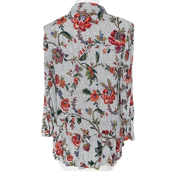 Maeve Anthropologie Boho Top. Size 2P - Picture 2 of 6